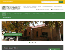 Tablet Screenshot of beardsleyschool.org